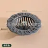 Malla de filtro creativo transfronteriza para fregaderos de cocina, desagües de baño y uso doméstico, filtro antiatascos con diseño floral