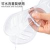 Almohadilla de Siete Puntos para el Arco del Pie de GEL para Mujer Suave Autoadhesiva Ajustable Talla Plantilla Soporte de Arco Absorción de Impactos Antideslizante Media Plantilla