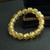 Pulsera de Vidrio Luminoso con Lámina de Oro de Doble Cara de Forma Especial, Pulsera de Vidrio Brillante para Hombres y Mujeres, Diseño de Cielo Estrellado, Artículo Popular de Venta Caliente en Transmisiones en Vivo