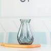 Vaso europeu hidropônico grande padrão vertical por atacado vaso de vidro transparente origami criativo rico bambu sala de estar ornamentos