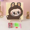 Nuevo pintura de diamantes diamante completo Dios Original animación de dibujos animados diy hecho a mano rompecabezas infantil punto de diamante punto de cruz juguete generación cabello