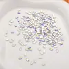 Broca de Unha Plana Colorida AB com Diamante Moldado Venda Quente Transfronteiriça Broca Mista Diamante Flash Olho de Cavalo Gota d'Água Joia de Unha