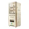 Máquina de venda automática comercial de máscaras faciais, máquina de venda automática sem atendente 24 horas, máquina de venda automática de autoatendimento de beleza para hotéis