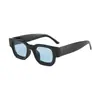 Óculos de Sol Quadrados Pequenos com Lentes Côncavas Moda Popular Europeia e Americana Óculos de Sol Masculinos Óculos de Sol Retro Punk Saltitantes