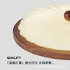 Lámpara de Techo para Dormitorio Estilo Retro Francés de Mediados de Siglo Color Crema Luz LED de Habitación Minimalista Moderna Espectro Completo Protección Ocular