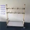 Soporte para Cables de Arnés con Ruedas Estante de Material Tubo Delgado Estante para Cables Estante de Herramientas para Cables Soporte Organizador de Cables para Coche