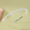 Horquilla de Cristal Verde Estilo Bosque para Socialité Diadema Sencillo de Flores de Pedrería Accesorio para el Cabello Retro para Salidas Diarias Celebridad de Internet