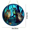 Directo de Fábrica Transfronterizo Temu Serie Mundo Animal Colección Colgantes de Disco Acrílico Coloridos Decorativos para Interiores y Exteriores