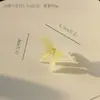 Anillo de Mariposa de Vidrio Hecho a Mano Zibo Celebridad de Internet Artesanía Fotografía Diseño de Nicho Joyería Avanzada de Vidrio Regalo