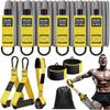 Conjunto de Tensors de Fitness Transfronteiriço de 12 Peças 300 Libras Corda Elástica Treinamento de Músculos do Peito Equipamento de Fitness Logotipo Impresso