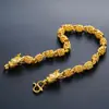 Venta directa de fábrica Pulsera de grifo hueco de oro de arena de Vietnam Joyería retro dominadora para hombre Joyería transfronteriza chapada en oro