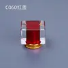 En stock cabezal de bomba de spray para botella de perfume tornillo 12 dientes 13 dientes bayoneta de plástico 15 dientes tapa de bola boquilla de prensado de aluminio electroquímico