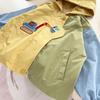 Ropa Infantil Estilo Japonés, Cortavientos para Niños y Niñas, Chaqueta Infantil, Nuevo Modelo de Otoño, Chaqueta Cortavientos Excavadora 9007