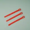 Venta al por mayor en stock de correas para etiquetas de equipaje, correas de plástico coloridas, correas de plástico para etiquetas de equipaje, correas de PVC, correas de regalo