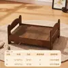 Cama para Gato Dormir, Cama Elevada à Prova de Umidade para Cachorro, Cama de Madeira para Gato, Adequada para Todas as Estações, Cama para Cachorro Pequeno