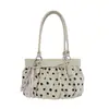 Bolsa Plissada Feminina 2026 Novo Estilo Tendência Verão Nicho Super Popular Moda para o Dia a Dia Bolsa de Ombro Único Bolsa Tote de Grande Capacidade