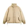 Yidao Vintage 2025 Invierno Nuevo Color Sólido 90 Chaqueta de Plumón de Pato Blanco Pareja Suelta Abrigo Puffer Cálido