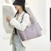 Bolso de Mano de Color Sólido Estilo Coreano de Moda de Este Año 2024 Primavera Nuevo Versátil Ins Bolso Tote de Hombro Único