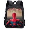 Mochila Escolar para Jardim de Infância Homem-Aranha Homem Aranha Estampa de Personagem One Piece Mochila Infantil 13 polegadas Atacado Transfronteiriço