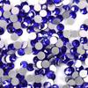 Strass de Vidro Transfronteiriço com Verso Plano DIY Cristal Colorido com Verso Redondo Strass Acessórios para Nail Art King Fan Strass Soltos 1440 Peças