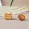 Sándalo Tallado Dibujos Animados Cangrejito Pequeño Accesorios Colgantes DIY para Pulseras y Bolsos