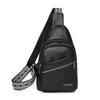 Bolso de pecho para mujer 2024, nuevo estilo coreano, mochila pequeña de cuero suave, bolso de pecho para mujer informal, sencillo y combinable, bolso bandolera de moda
