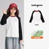 Ropa de Otoño Pudding Haru para Niñas, Ropa Infantil de Moda, Camiseta Casual de Manga Raglán Nueva de Otoño 2026 para Niños
