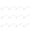Venta al por mayor transfronteriza Acrílico UV Transparente Varilla Suave Redonda Varilla Recta para Pastel Varilla en L Cuerpo Perforación Joyería Clavo de Nariz