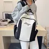 Nova Mochila de Grande Capacidade, Versátil, Durável e Moderna para Estudantes Universitários, Mochila Escolar Leve, Mochila para Viagem ao Ar Livre Color-Blocking