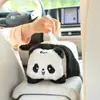 Caja de Pañuelos para Coche de Panda Caja de Pañuelos Universal para Coche Caja del Reposabrazos Muñeco de Dibujos Animados Bolsa de Almacenamiento Linda para Coche