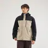 Chaqueta de Trekking Tres en Uno Estilo Bo Tong para Hombres y Mujeres con Forro Polar Resistente al Viento Impermeable Ropa para Exteriores Entrada al Tíbet Ropa de Montañismo Chaqueta Softshell