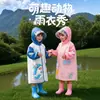 Impermeable Infantil con Diseño de Dibujos Animados y Espacio para Mochila, Adecuado para Estudiantes de Primaria, Senderismo, Protección contra Lluvia Fuerte, Ropa Impermeable para Niños de Preescolar, Poncho de Lluvia para Todo el Cuerpo