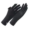 Nuevos Guantes de Protección Solar para Mujer Seda de Hielo Ciclismo Delgados Antideslizantes Transpirables Exposición Anti-UV Dedos Guantes de Conducción de Verano