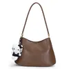 Bolsa Casual Retrô para Sogra, Bolsa de Ombro Fashion para Axila, Bolsa Feminina, Grande Capacidade Novo Estilo 2025, Bolsa de Ombro Simples e Versátil
