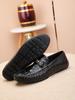 Sapatos Masculinos Slip-On de Couro Genuíno, Couro Bovino de Primeira Camada, Novo Modelo 2026, Sapatos Casuais de Couro Respiráveis para Primavera e Outono Masculinos