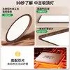 Lámpara de Techo Jingya Estilo Vintage Protectora para Ojos para Sala de Estar, Luminaria de Alto Valor Ultrabrillante, Madera de Nogal Ultradelgada sin Costuras Luz Principal para Dormitorio