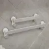 Toallero Sin Taladro Baño Inodoro Toalla de Baño Toallero Barra de Toalla Plástico Barra Única Estante de Almacenamiento Sin Ventosa Tipo Ventosa