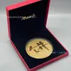 Moneda Grande Shuibei de Oro Puro Popular, Regalo para el Día de la Madre, Regalo Conmemorativo 520, Regalo de Cumpleaños, Regalo de Oro, Venta al por Mayor
