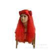 Peluca transfronteriza de la película europea y americana Descendientes 4, peluca roja Starlight Successor para Halloween, peluca larga para cosplay