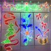 Flores LED Como Brocado Poste de Alumbrado Público Modelado Carretera Carretera Lámpara Decorativa Festiva Elevación de Imagen del Gobierno de la Ciudad