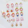 Accesorios Mini de Resina Temáticos de Kitty de Sanrio Populares Transfronterizos, Materiales de Pegamento en Crema para Uñas