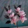 Tocados para el Día del Niño Li Yitong Ciervo Blanco Mismo Pasador Borla de Perla Aire de Hada Pasador Alas de Mariposa Tocados de Elfo