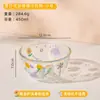 Tigela de Salada de Vidro Borossilicato Alto Resistente a Altas Temperaturas Segura para Micro-ondas para Uso Doméstico Tigela de Sopa Tigela de Macarrão Instantâneo Tigela de Sobremesa Micro-ondável