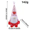 Muñeco de Lentejuelas Nuevo Día de San Valentín de Lichen Lindo Anciano Sin Rostro Sombrero de Corazón Enano Muñeco de Pie Decoración