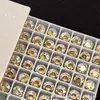 Brincos Autênticos Huazi 6m de Estrela de Quatro Pontas com Diamantes, Sensação de Luxo Leve, Temperamento Doce e Cool, Design de Personalidade de Alto Padrão, Modernos e Fáceis de Combinar