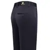 Calça Casual Masculina de Seda Gelo Fina de Verão, Seda Leite, para Meia-Idade e Idosos, Modelo Largo 'Dad Pants'