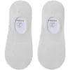 Calcetines de Oso de Dibujos Animados en Barco para Mujer Calcetines Invisibles de Silicona Antideslizantes Calcetines Finos de Verano para Mujer Boca Baja Color Blanco Leche