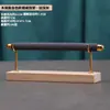 Suporte Exibidor de Anel com Revestimento de Veludo Prateleira de Armazenamento de Anéis Base de Madeira Sólida Suporte para Exibição de Acessórios de Joias para Anéis