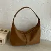 Bolso de mano retro transfronterizo para el día a día, bolso de hombro, bolso tipo empanada, nuevo modelo 2026, color liso, simple, bolso de hombro y cruzado de gran capacidad