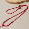 Cordón Suave y No Descolorante para Colgante de Jade, Cordón de Collar Unisex, Cordón Hecho a Mano para Colgante de Jade, Dorado